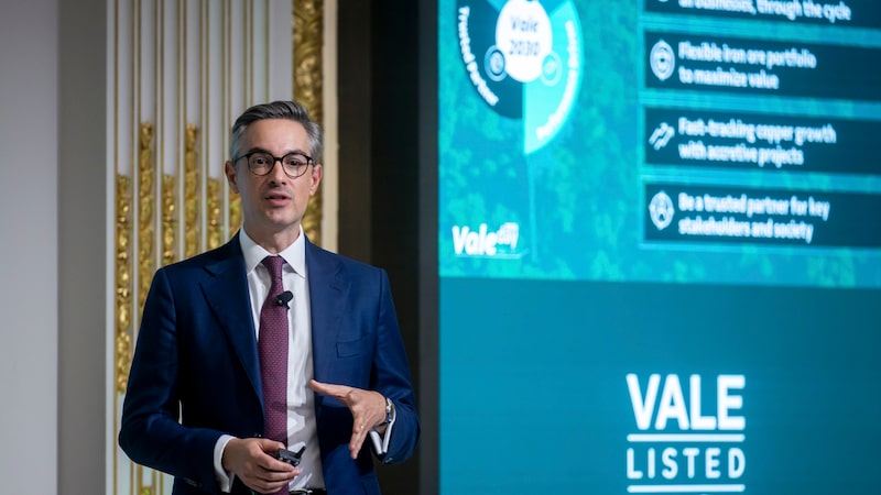 Vale aposta em reserva própria para crescer em cobre. ‘Não precisamos de M&A’, diz CEO Vale aposta em reserva própria para crescer em cobre. ‘Não precisamos de M&A’, diz CEO