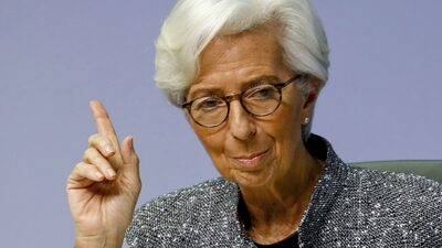 Taxas de juros podem subir para nível restritivo, diz Christine Lagarde Taxas de juros podem subir para nível restritivo, diz Christine Lagarde