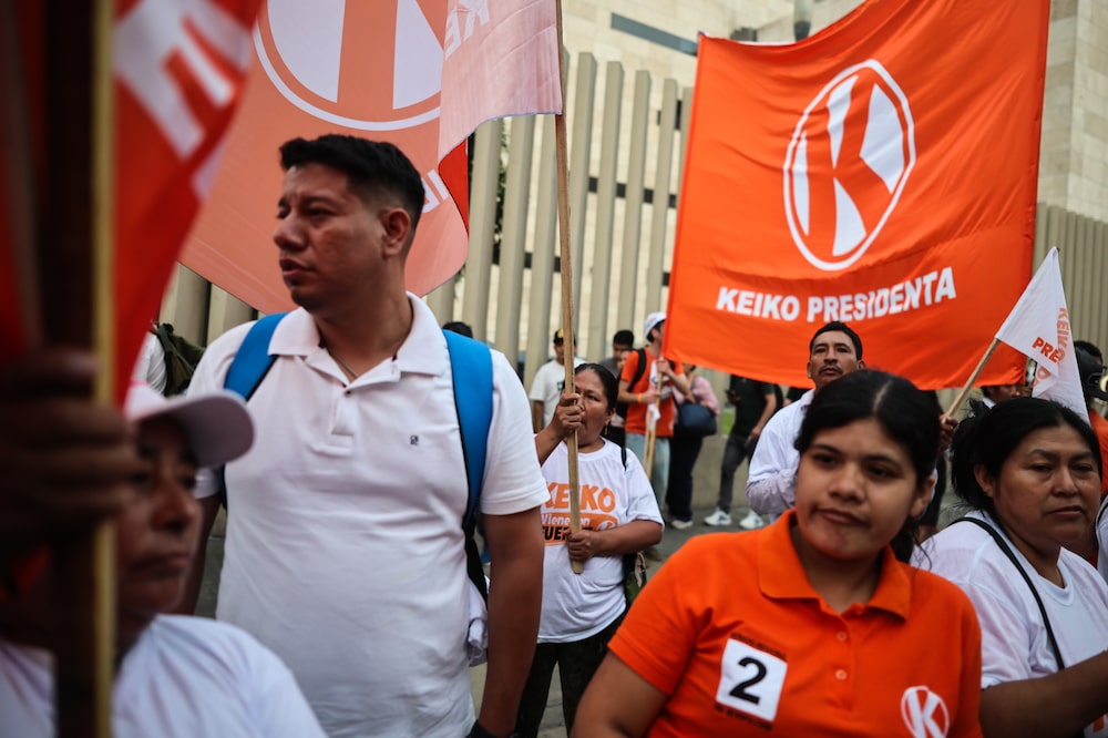 Presidential Candidates Keiko Fujimori And Rafael Lopez Aliaga Hold Debate Ahead Of Elections Presidential Candidates Keiko Fujimori And Rafael Lopez Aliaga Hold Debate Ahead Of Elections