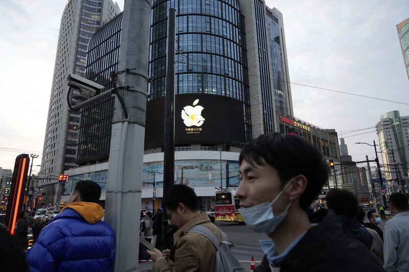 Nova loja da Apple em Xangai, na China, um de seus principais mercados (Foto: Qilai Shen/Bloomberg) Nova loja da Apple em Xangai, na China, um de seus principais mercados (Foto: Qilai Shen/Bloomberg)