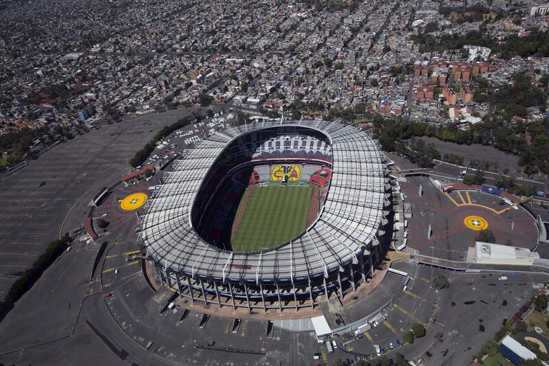 Estadio Azteca, en México. Estadio Azteca, en México.