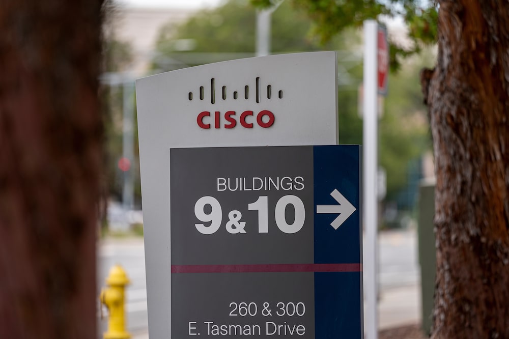Cisco Systems Headquarters Ahead Of Earning Figures Cisco Systems Headquarters Ahead Of Earning Figures
