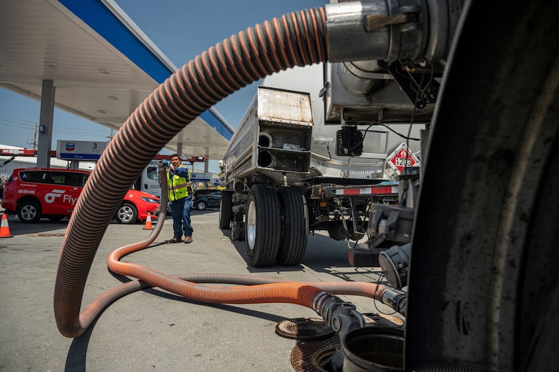 In the US, gasoline prices near $4 a gallon have squeezed households. In the US, gasoline prices near $4 a gallon have squeezed households.