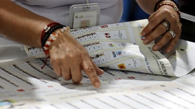 Resultados elecciones Ecuador 2025: con 93,4% escrutado, la tendencia de segunda vuelta se mantiene Resultados elecciones Ecuador 2025: con 93,4% escrutado, la tendencia de segunda vuelta se mantiene
