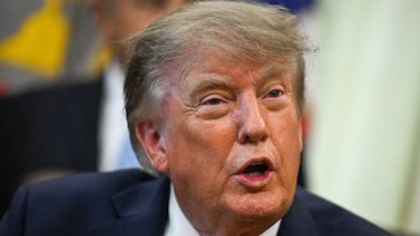 Trump volta a pressionar o Fed a reduzir os juros: ‘Deveríamos estar em 1% ou 0,5%’ Trump volta a pressionar o Fed a reduzir os juros: ‘Deveríamos estar em 1% ou 0,5%’