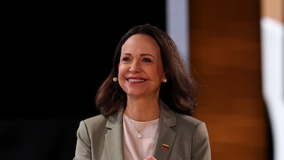 Machado abre la puerta a diálogo con gobierno interino sobre elecciones en Venezuela Machado abre la puerta a diálogo con gobierno interino sobre elecciones en Venezuela