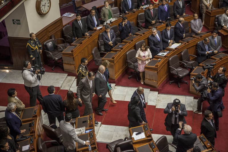 President Kuczynski Testifies Before Congress During Impeachment Proceedings President Kuczynski Testifies Before Congress During Impeachment Proceedings