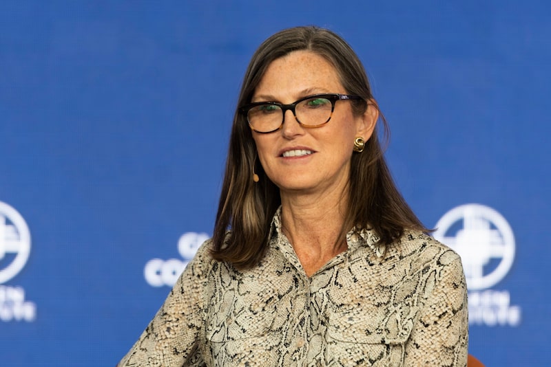 Catherine Wood, CEO de ARK Investment Management LLC, durante la Conferencia Global del Milken Institute en Beverly Hills, California, EE.UU., el lunes 2 de mayo de 2022. Catherine Wood, CEO de ARK Investment Management LLC, durante la Conferencia Global del Milken Institute en Beverly Hills, California, EE.UU., el lunes 2 de mayo de 2022.