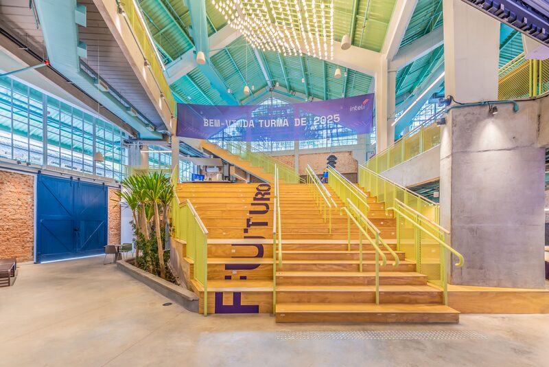Instalação do Inteli (Instituto de Tecnologia e Liderança) no campus da USP, em São Paulo (Foto: Divulgação/Inteli) Instalação do Inteli (Instituto de Tecnologia e Liderança) no campus da USP, em São Paulo (Foto: Divulgação/Inteli)
