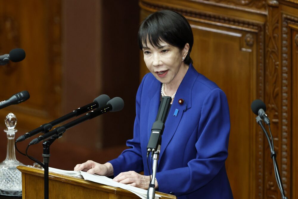 La primera ministra japonesa, Sanae Takaichi. La primera ministra japonesa, Sanae Takaichi.