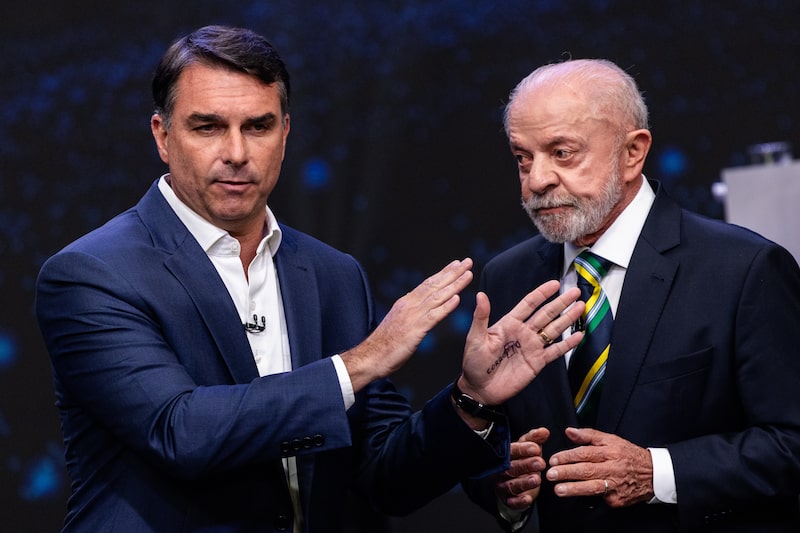 Lula And Bolsonaro Face Off In Debate Lula And Bolsonaro Face Off In Debate