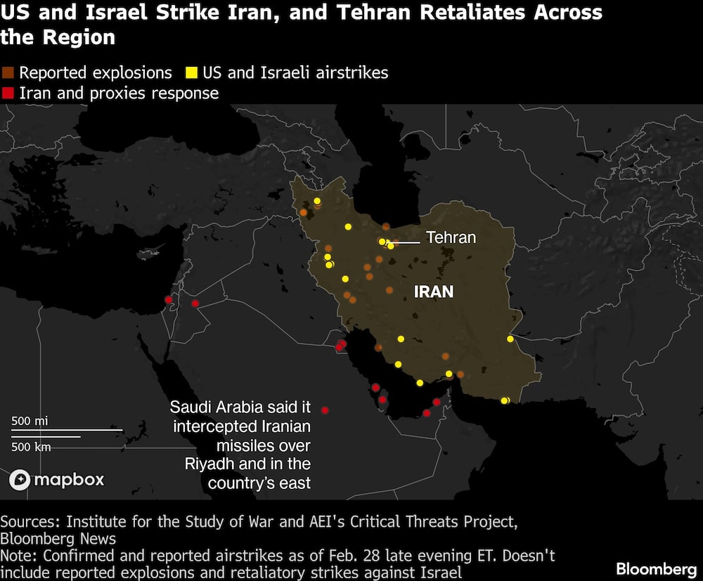 US and Israel Strike Iran, and Tehran Retaliates Across the Region US and Israel Strike Iran, and Tehran Retaliates Across the Region
