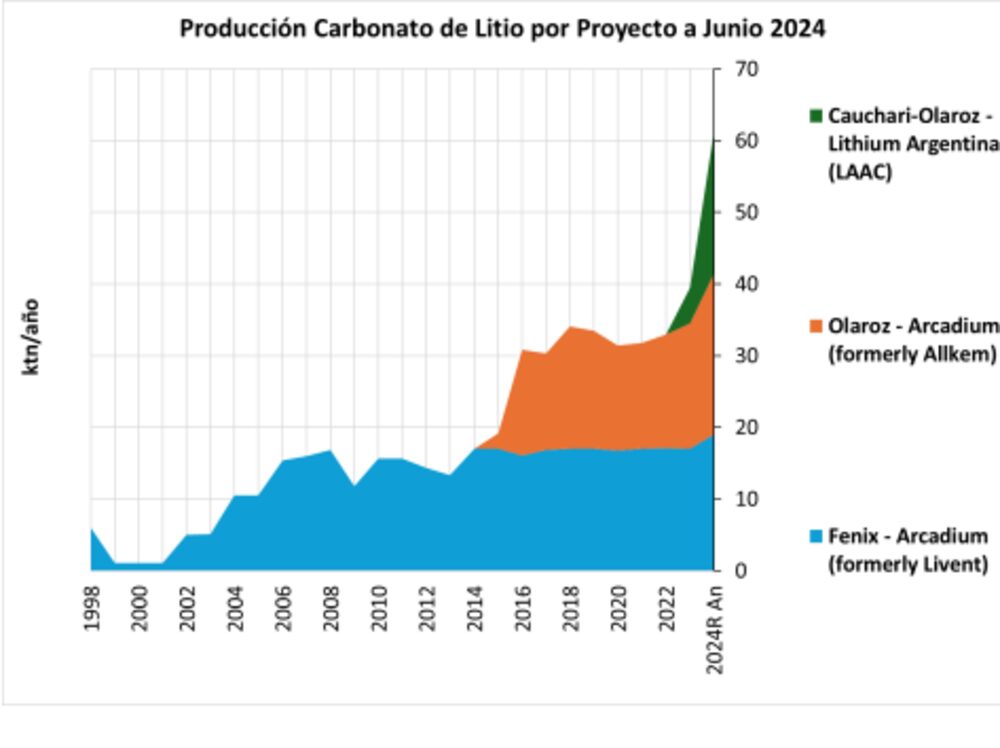 Litio en Argentina Litio en Argentina