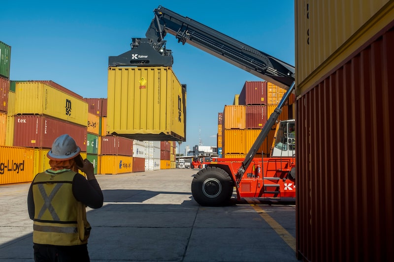 Shipping containers are moved at the Port of Mazatlan in Mazatlan, Sinaloa state, Mexico, on Wednesday, Jan. 21, 2026. President Donald Trump expressed indifference toward the North American trade agreement with Canada and Mexico, portending a lengthy renegotiation of the USs largest free-trade pact. Photographer: Jeoffrey Guillemard/Bloomberg Shipping containers are moved at the Port of Mazatlan in Mazatlan, Sinaloa state, Mexico, on Wednesday, Jan. 21, 2026. President Donald Trump expressed indifference toward the North American trade agreement with Canada and Mexico, portending a lengthy renegotiation of the USs largest free-trade pact. Photographer: Jeoffrey Guillemard/Bloomberg