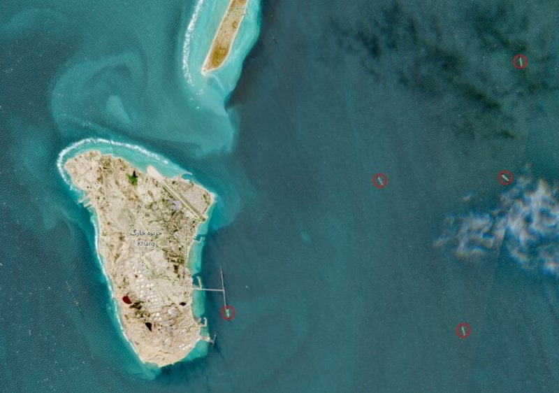 Oil loading operations continued at Irans Kharg Island oil terminal on March 2, 2026, two days after the US and Israel launched Operation Epic Fury. Oil loading operations continued at Irans Kharg Island oil terminal on March 2, 2026, two days after the US and Israel launched Operation Epic Fury.