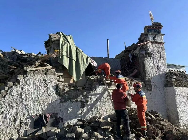 Terremoto en el Tíbet Terremoto en el Tíbet