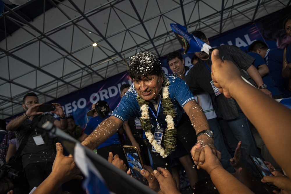 Former President Evo Morales Launches Candidacy in Surprise Comeback Former President Evo Morales Launches Candidacy in Surprise Comeback