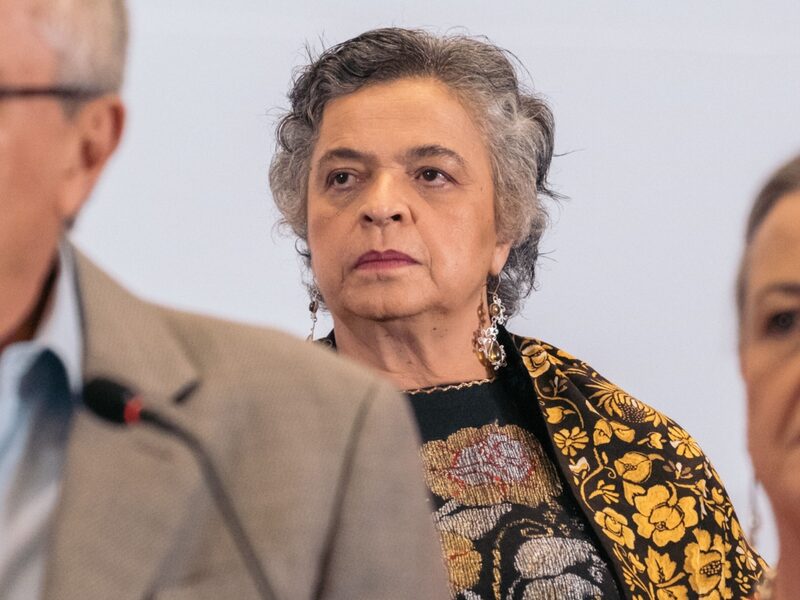 La senadora Beatriz Paredes Rangel durante un evento en la Ciudad de México, México, el lunes 10 de julio de 2023. Fotógrafo: Jeoffrey Guillemard/Bloomberg La senadora Beatriz Paredes Rangel durante un evento en la Ciudad de México, México, el lunes 10 de julio de 2023. Fotógrafo: Jeoffrey Guillemard/Bloomberg