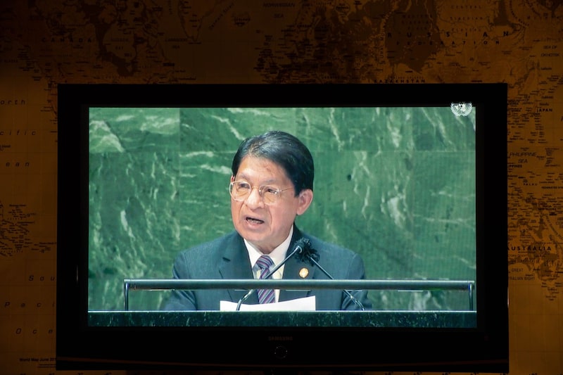 “El Gobierno de la República de Nicaragua declara que reconoce que en el mundo solo existe una sola China”, dijo el canciller Denis Moncada en un comunicado, según informó el periódico estatal El 19. “El Gobierno de la República de Nicaragua declara que reconoce que en el mundo solo existe una sola China”, dijo el canciller Denis Moncada en un comunicado, según informó el periódico estatal El 19.