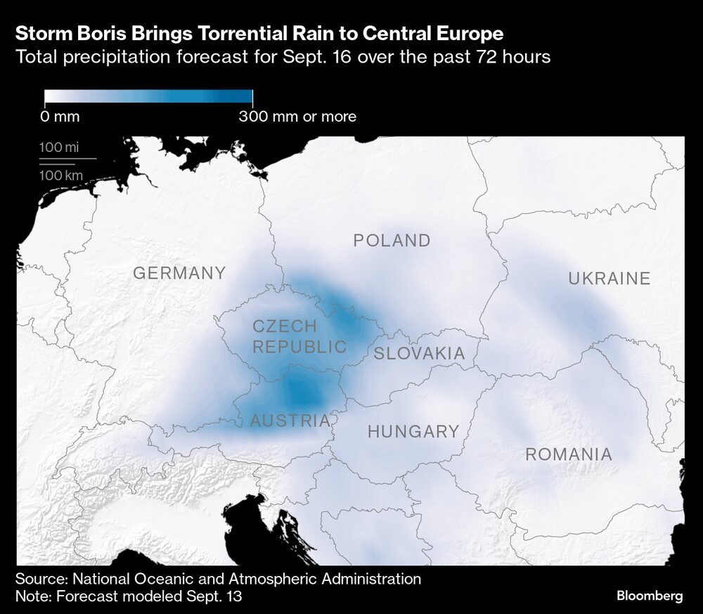 Tempestade Boris afeta a Europa Central e, principalmente, a República Tcheca e a Áustria Tempestade Boris afeta a Europa Central e, principalmente, a República Tcheca e a Áustria