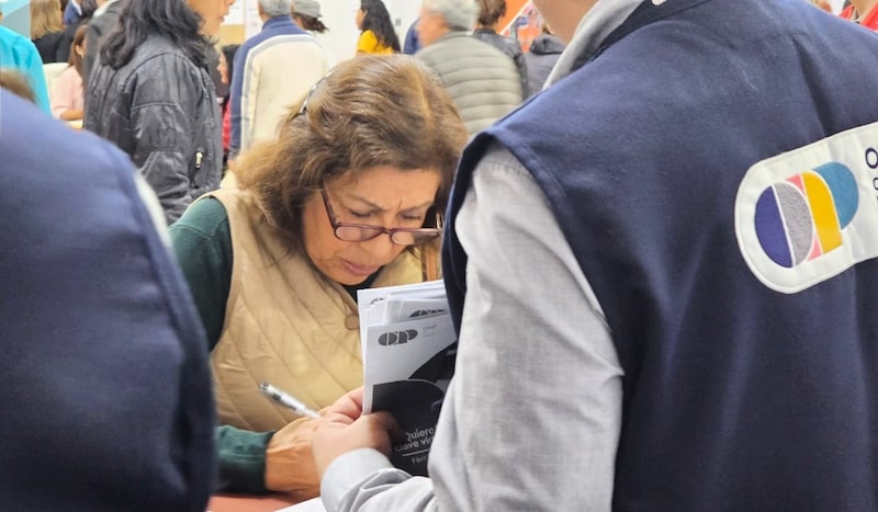 Personal de la ONP brinda asesoría personalizada sobre el Sistema Nacional de Pensiones (SNP), el 26 de mayo de 2025. Personal de la ONP brinda asesoría personalizada sobre el Sistema Nacional de Pensiones (SNP), el 26 de mayo de 2025.