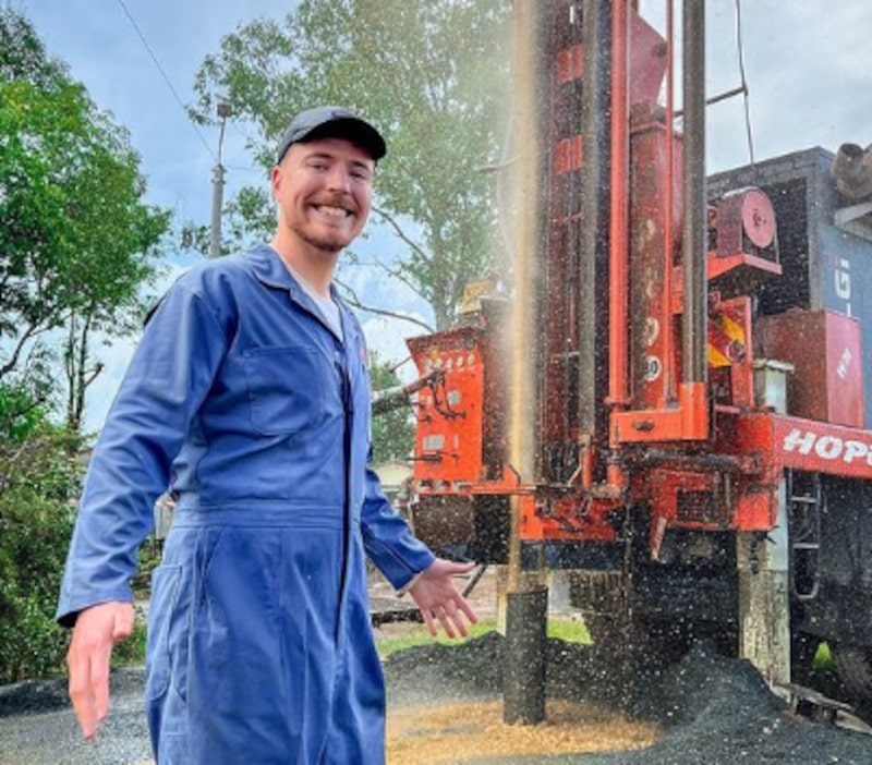 Mr Beast en África Mr Beast en África