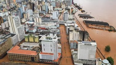 Gigante global de seguros cresce 600% no Brasil e vê demanda para risco climático Gigante global de seguros cresce 600% no Brasil e vê demanda para risco climático