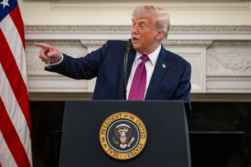 Donald Trump el 21 de abril.
Foto: Daniel Heuer/Bloomberg Donald Trump el 21 de abril.
Foto: Daniel Heuer/Bloomberg