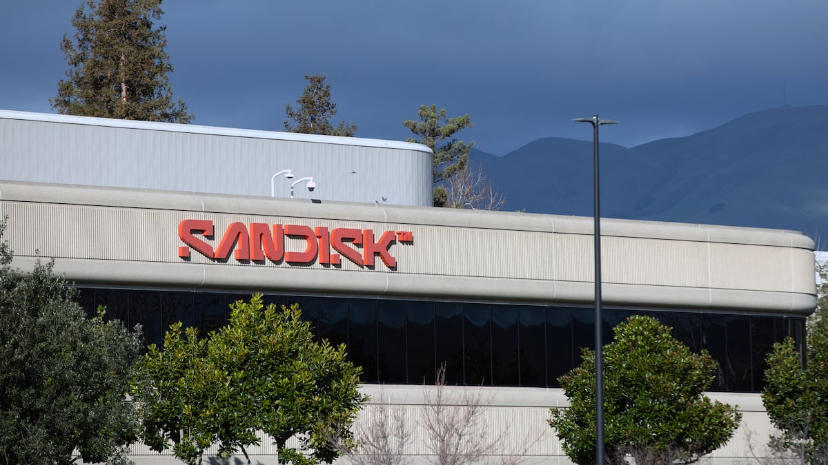 Sede de Sandisk Corp. en Milpitas, California, EE.UU., el miércoles 7 de enero de 2026