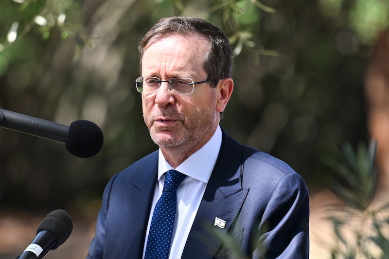 El presidente de Israel, Isaac Herzog. El presidente de Israel, Isaac Herzog.