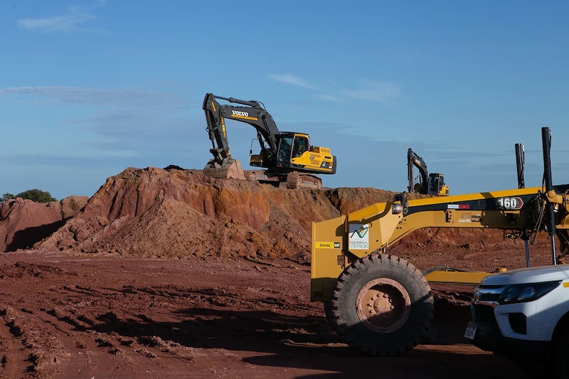 Operações da mineradora Serra Verde, de terras raras Operações da mineradora Serra Verde, de terras raras