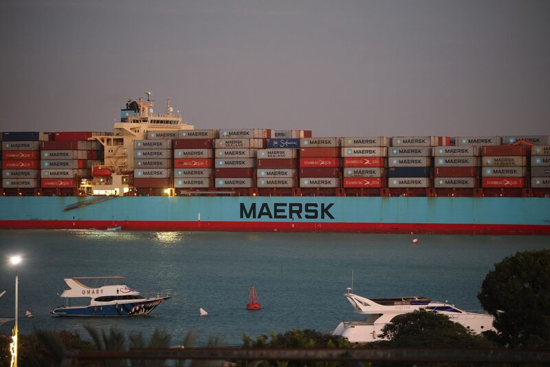 Maersk disse na semana passada que espera que o conflito dure pelo menos até o segundo semestre do ano Maersk disse na semana passada que espera que o conflito dure pelo menos até o segundo semestre do ano