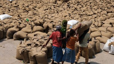 Exportação de trigo suspensa na Índia aumenta preços e ameaça segurança alimentar Exportação de trigo suspensa na Índia aumenta preços e ameaça segurança alimentar