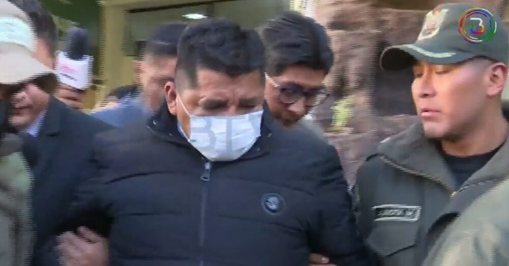 Fuente: captura de BTV publicada por la Agencia Boliviana de Información Fuente: captura de BTV publicada por la Agencia Boliviana de Información