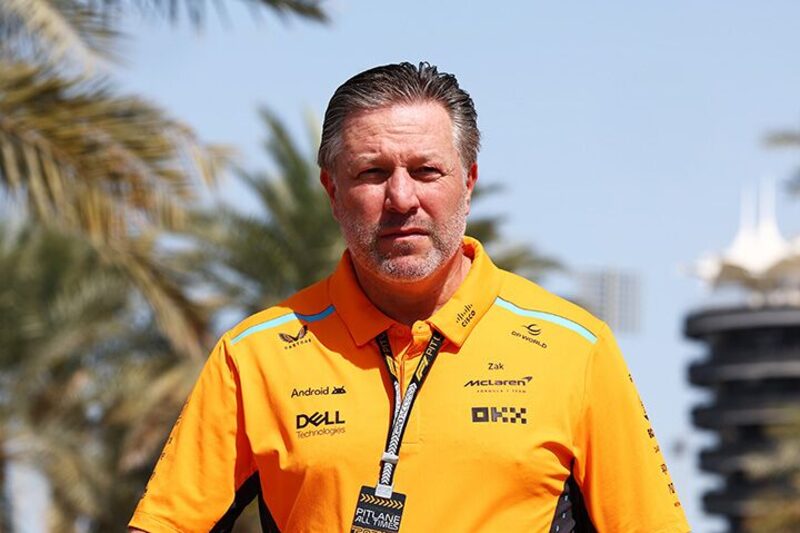 Zak Brown de McLaren Zak Brown de McLaren