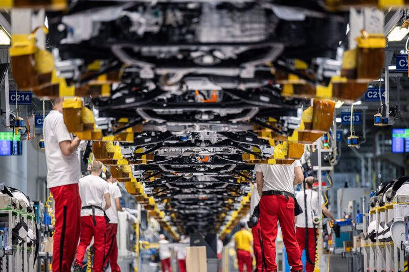 Automobile Production at Kia Slovakia sro Zilina Plant Automobile Production at Kia Slovakia sro Zilina Plant