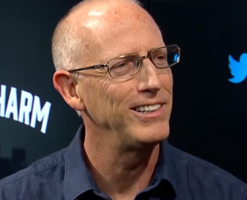 Scott Adams, autor de Dilbert. Scott Adams, autor de Dilbert.