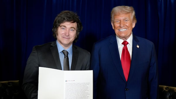 EUA preparam resgate de US$ 20 bilhões para ajudar Milei em eleições na Argentina EUA preparam resgate de US$ 20 bilhões para ajudar Milei em eleições na Argentina