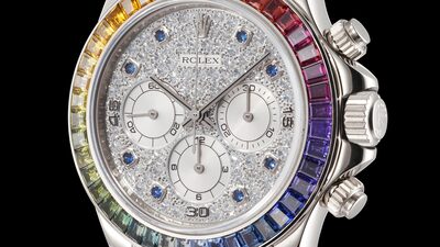Primer Rolex Rainbow Daytona podría alcanzar los US$3,5 millones en una subasta Primer Rolex Rainbow Daytona podría alcanzar los US$3,5 millones en una subasta