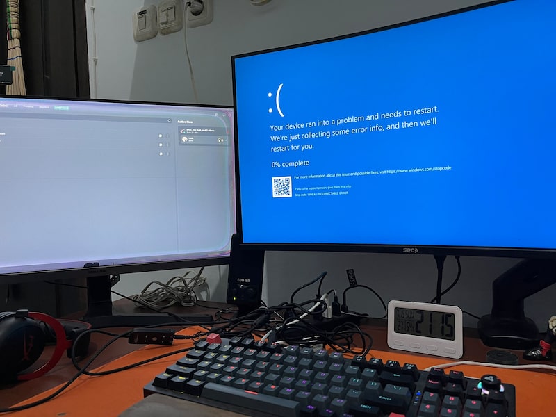 Pantalla azul Pantalla azul