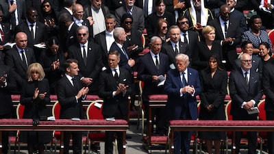 Bastidores ‘roubam’ o holofote no funeral do Papa Francisco com presença de Trump Bastidores ‘roubam’ o holofote no funeral do Papa Francisco com presença de Trump