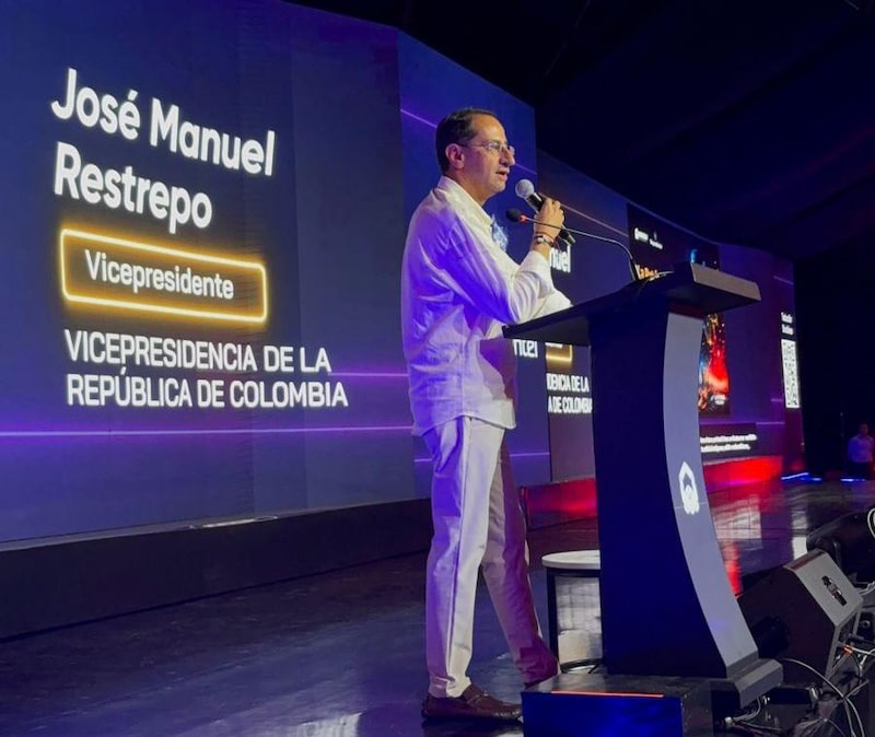 José Manuel Restrepo, vicepresidente de Colombia José Manuel Restrepo, vicepresidente de Colombia