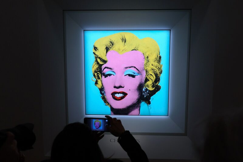 Shot Sage Blue Marilyn, de Andy Warhol Shot Sage Blue Marilyn, de Andy Warhol