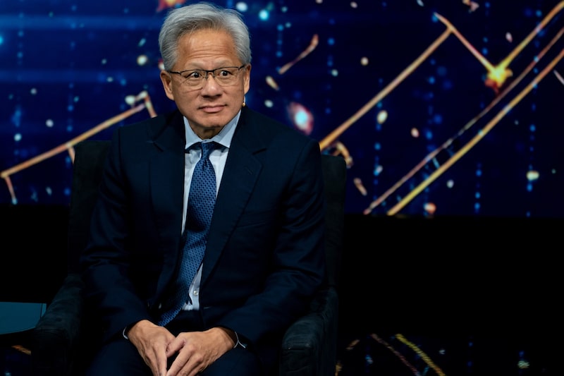El CEO de Nvidia. El CEO de Nvidia.