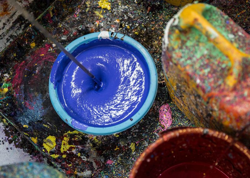 Pintura azul Pintura azul