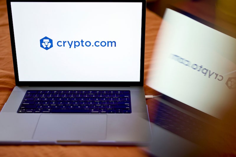 Logo de Crypto.com. Logo de Crypto.com.