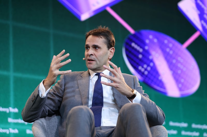 Christophe Fouquet, CEO de ASML Holding NV, en el Bloomberg Tech Summit de Londres, Reino Unido, el martes 22 de octubre de 2024. Christophe Fouquet, CEO de ASML Holding NV, en el Bloomberg Tech Summit de Londres, Reino Unido, el martes 22 de octubre de 2024.