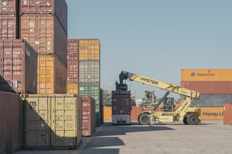 A crane unloads a shipping container from a truck at the Port of Mazatlan in Mazatlan, Sinaloa state, Mexico, on Wednesday, Jan. 3, 2024. Mexico's economic activity index rose 4.24% year on year in October, but saw a monthly drop with economists predicting slower GDP growth in the fourth quarter following robust gains earlier this year. Photographer: Jeoffrey Guillemard/Bloomberg A crane unloads a shipping container from a truck at the Port of Mazatlan in Mazatlan, Sinaloa state, Mexico, on Wednesday, Jan. 3, 2024. Mexico's economic activity index rose 4.24% year on year in October, but saw a monthly drop with economists predicting slower GDP growth in the fourth quarter following robust gains earlier this year. Photographer: Jeoffrey Guillemard/Bloomberg