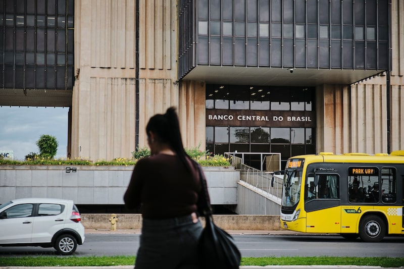 El Banco Central de Brasil en Brasilia. Fotógrafo: Gustavo Minas/Bloomberg El Banco Central de Brasil en Brasilia. Fotógrafo: Gustavo Minas/Bloomberg