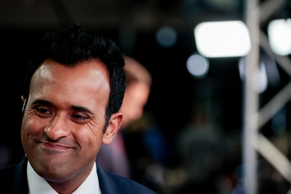 El excandidato presidencial republicano Vivek Ramaswamy El excandidato presidencial republicano Vivek Ramaswamy